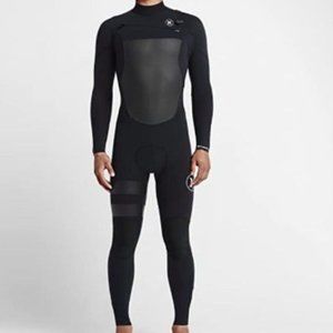 Hurley Fusion 3/2 Chest zip Wetsuit (Size L) Superstretch Flexlight Neoprene